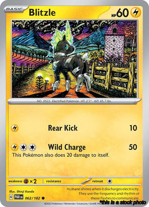 Normal Blitzle - 062/182 [062/182 Near Mint ]