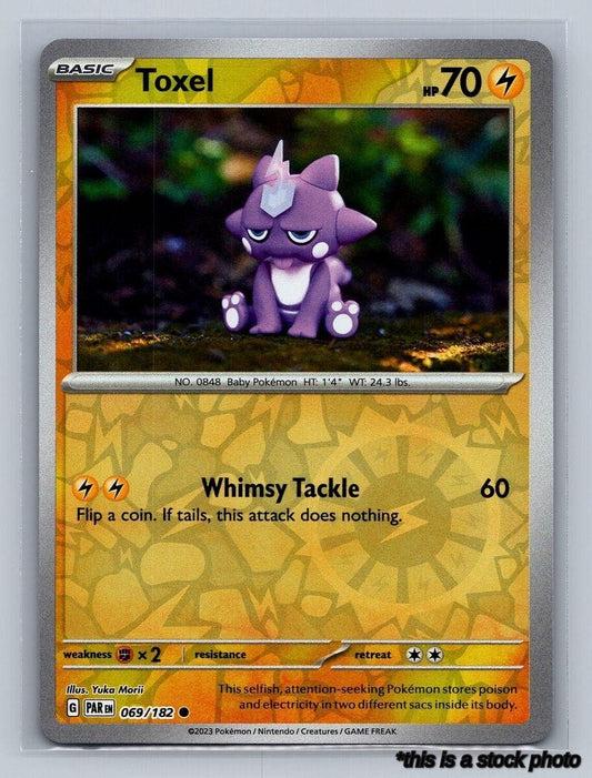 Reverse Holofoil Toxel [069/182 Near Mint ]