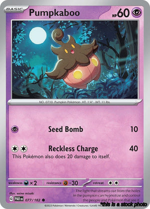 Normal Pumpkaboo [077/182 Near Mint ]