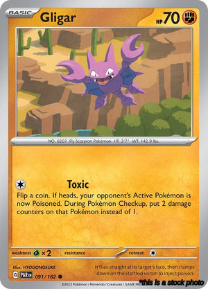 Normal Gligar [091/182 Near Mint ]