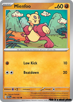 Common Mienfoo [096/182 Near Mint ]