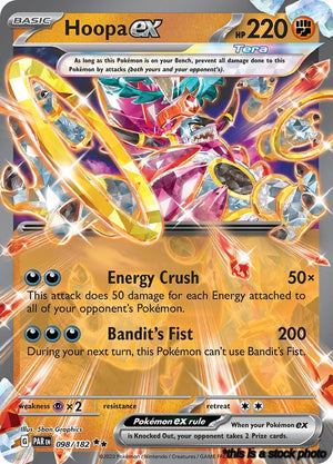 Double Rare Hoopa ex [098/182 Near Mint ]