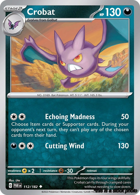 Uncommon Crobat [112/182 Near Mint ]
