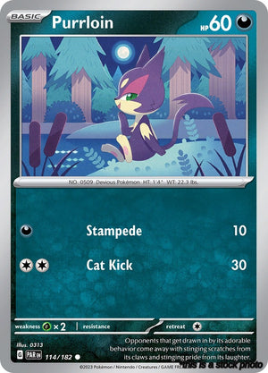 Common Purrloin [114/182 Near Mint ]