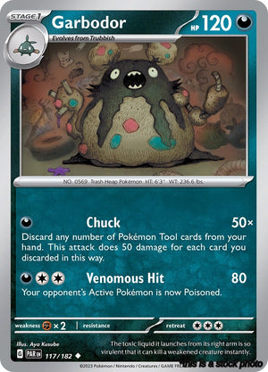 Normal Garbodor - 117/182 [117/182 Near Mint ]