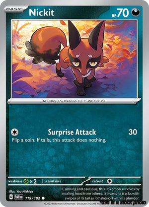 Normal Nickit [119/182 Near Mint ]