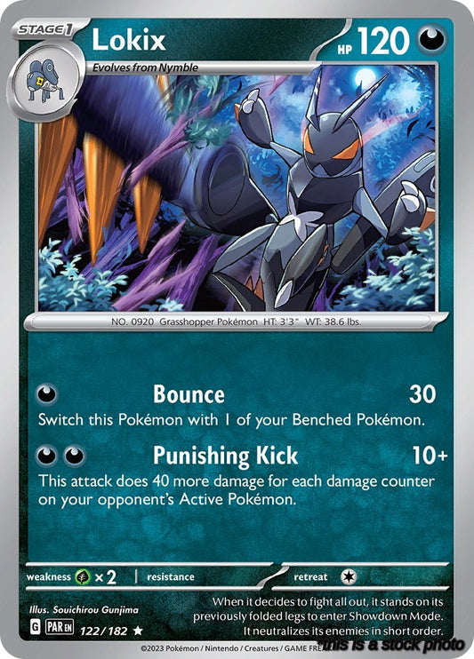 Rare Lokix [122/182 Near Mint ]