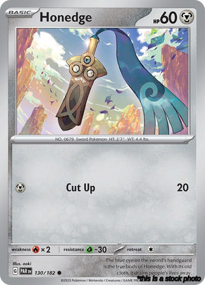 Common Honedge - 130/182 [130/182 Near Mint ]
