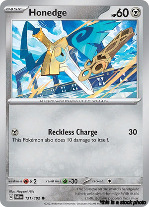 Normal Honedge - 131/182 [131/182 Near Mint ]
