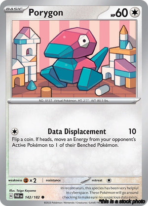 Normal Porygon [142/182 Near Mint ]