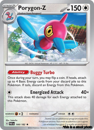 Holofoil Porygon-Z [144/182 Near Mint ]