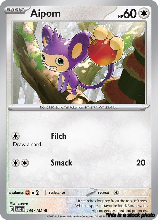 Common Aipom - 145/182 [145/182 Near Mint ]