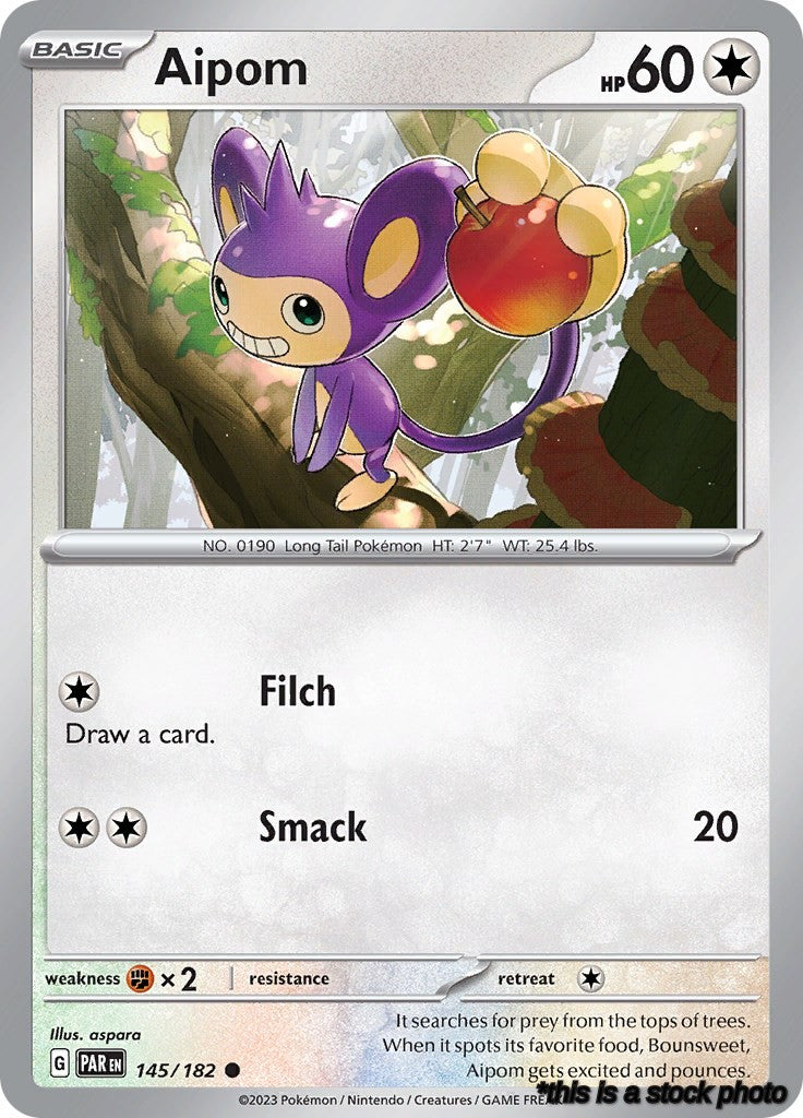 Common Aipom - 145/182 [145/182 Near Mint ]