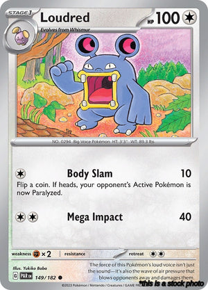 Normal Loudred [149/182 Near Mint ]