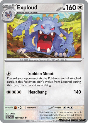 Normal Exploud [150/182 Near Mint ]