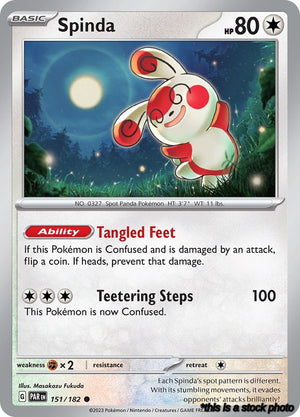 Normal Spinda [151/182 Near Mint ]