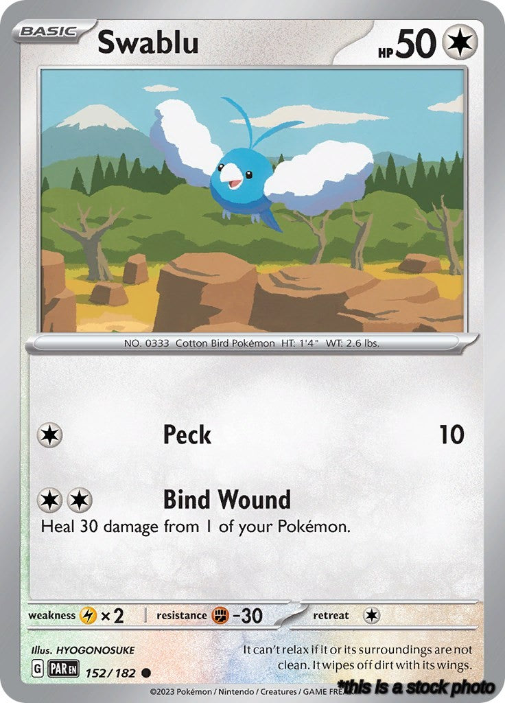 Common Swablu - 152/182 [152/182 Near Mint ]
