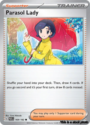 Normal Parasol Lady [169/182 Near Mint ]