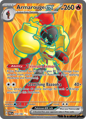 Holofoil Armarouge ex - 218/182 [218/182 Near Mint ]