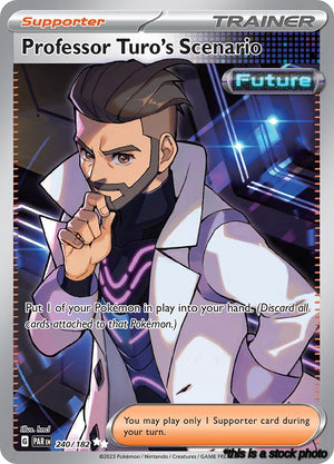 240/182 Professor Turo's Scenario Ultra Rare Holofoil