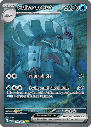 Special Illustration Rare Golisopod ex - 246/182 [246/182 Near Mint ]