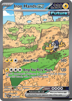 Special Illustration Rare Iron Hands ex - 248/182 [248/182 Lightly Played ]