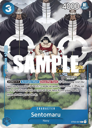 Sentomaru (CS 2023 Celebration Pack) [ST03-007] One Piece Promotion Cards