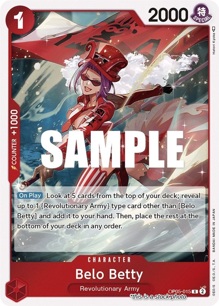 OP05-015 Belo Betty (015) Rare