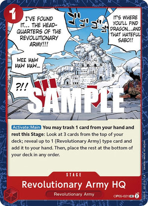 Revolutionary Army HQ [OP05-021] Awakening of the New Era