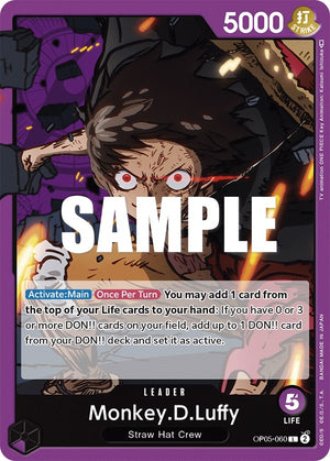 Monkey.D.Luffy (060) [OP05-060] Awakening of the New Era