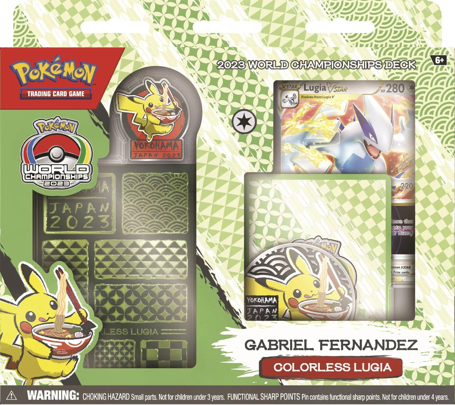 2023 World Championship Deck: Gabriel Fernandez (Colorless Lugia)