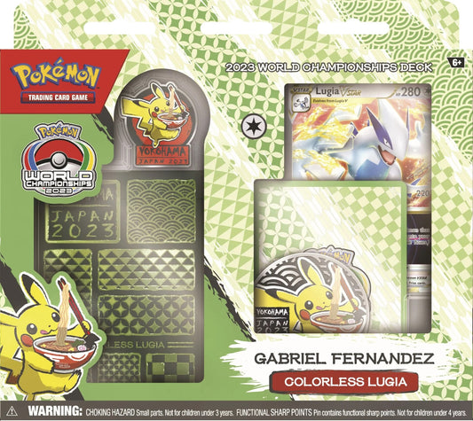 2023 World Championship Deck: Gabriel Fernandez (Colorless Lugia)