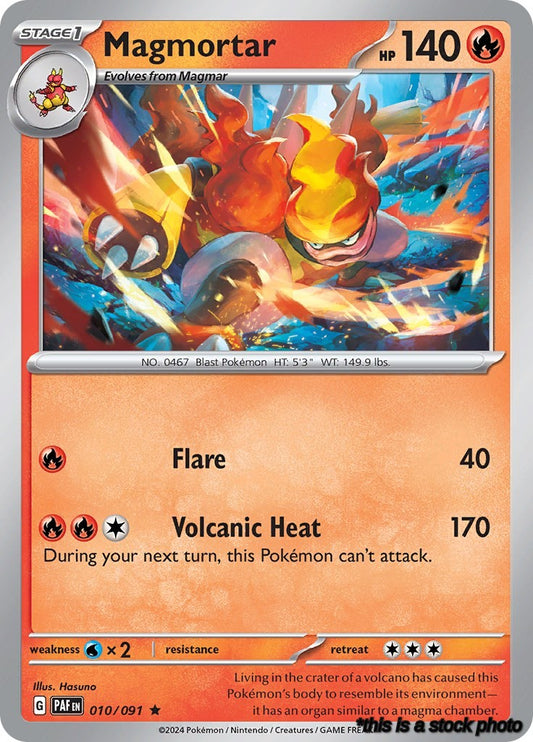 010/091 Magmortar Rare Holofoil