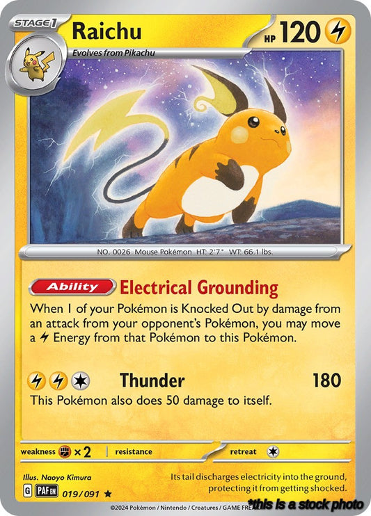 Raichu - 019/091