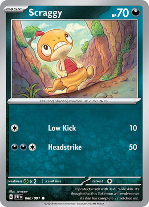 Common Scraggy [060/091 Near Mint ]