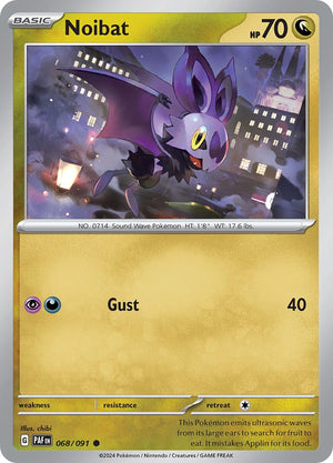 Common Noibat - 068/091 [068/091 Near Mint ]