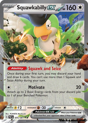 Holofoil Squawkabilly ex - 075/091 [075/091 Lightly Played ]