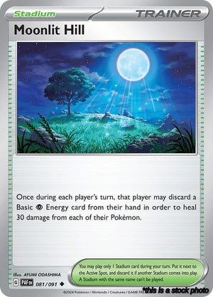 Normal Moonlit Hill [081/091 Near Mint ]