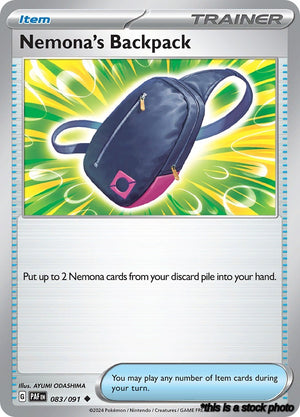 Uncommon Nemona's Backpack [083/091 Near Mint ]