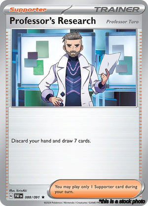 Rare Professor's Research [Professor Turo] - 088/091 [088/091 Near Mint ]
