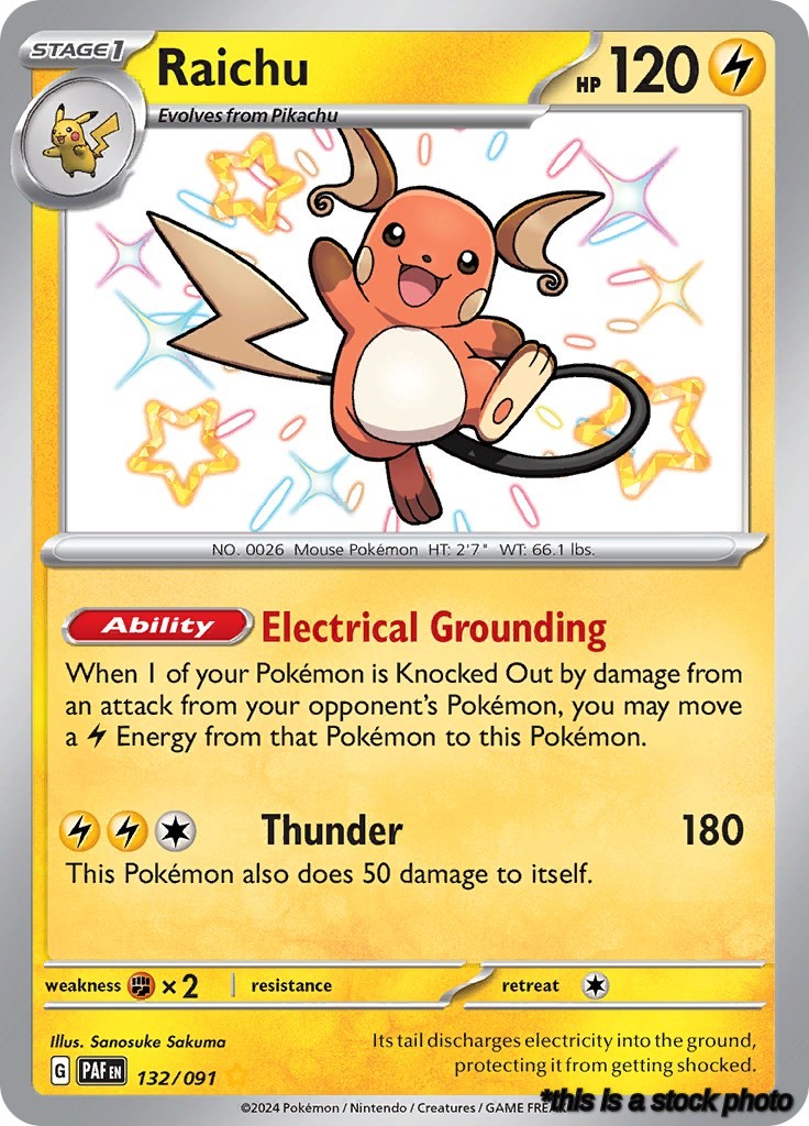Raichu - 132/091
