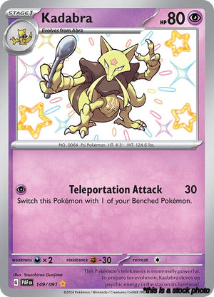 Holofoil Kadabra [149/091 Near Mint ]