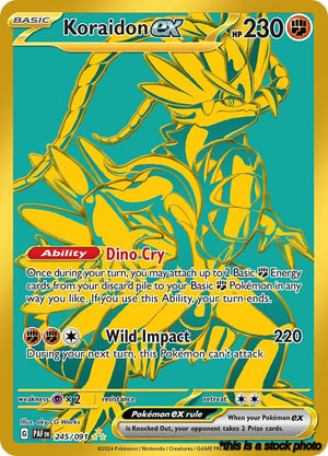 Holofoil Koraidon ex [245/091 Near Mint ]