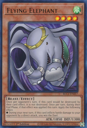 1st Edition Flying Elephant [BLC1-EN017 Lightly Played] Ultra Rare