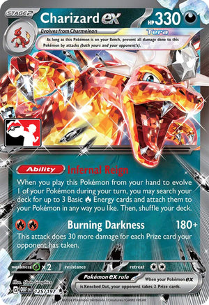 Double Rare Charizard ex [125/197 Near Mint ]