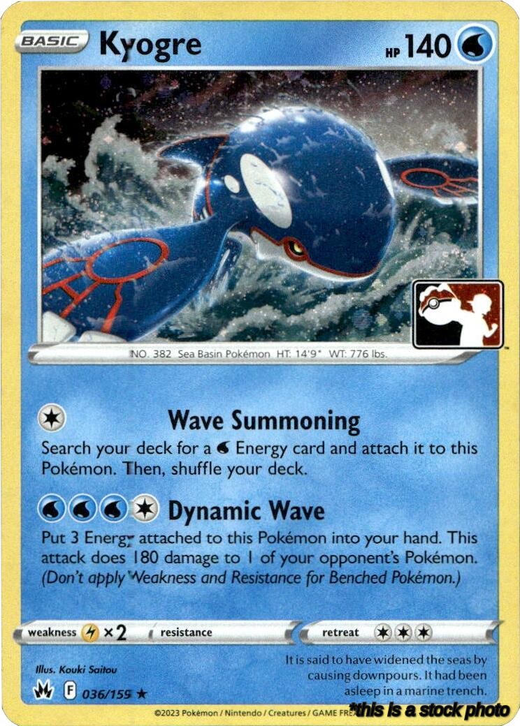 Kyogre - 036/159 (Cosmos Holo)
