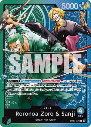 Roronoa Zoro & Sanji [ST12-001] Starter Deck 12: Zoro and Sanji