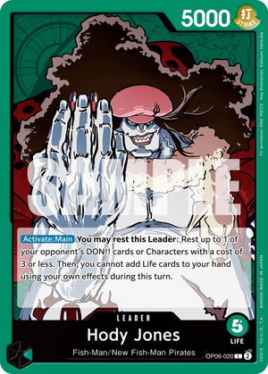 Hody Jones (020) [OP06-020] Wings of the Captain