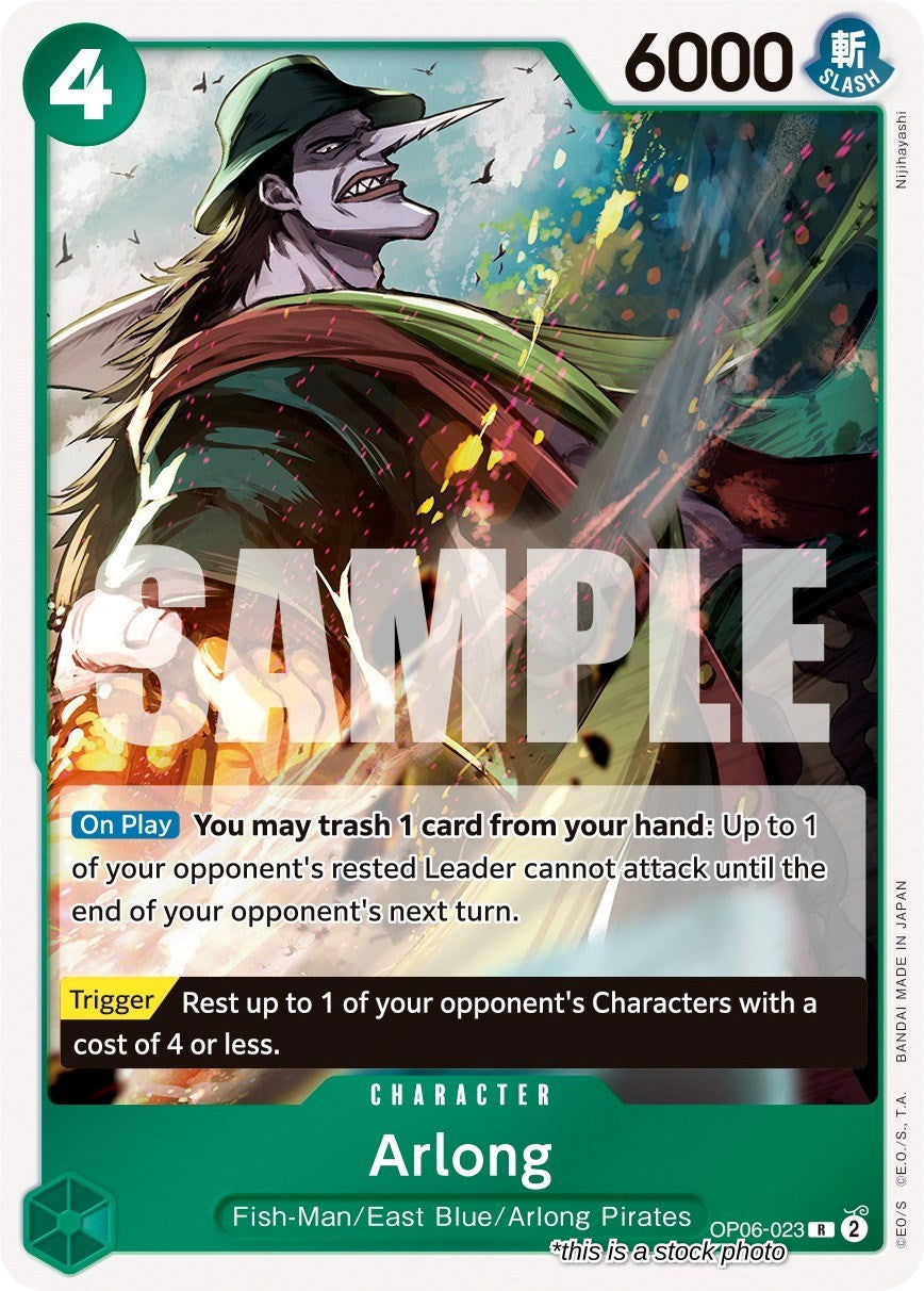 OP06-023 Arlong Rare