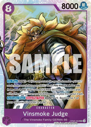 OP06-062 Vinsmoke Judge Super Rare
